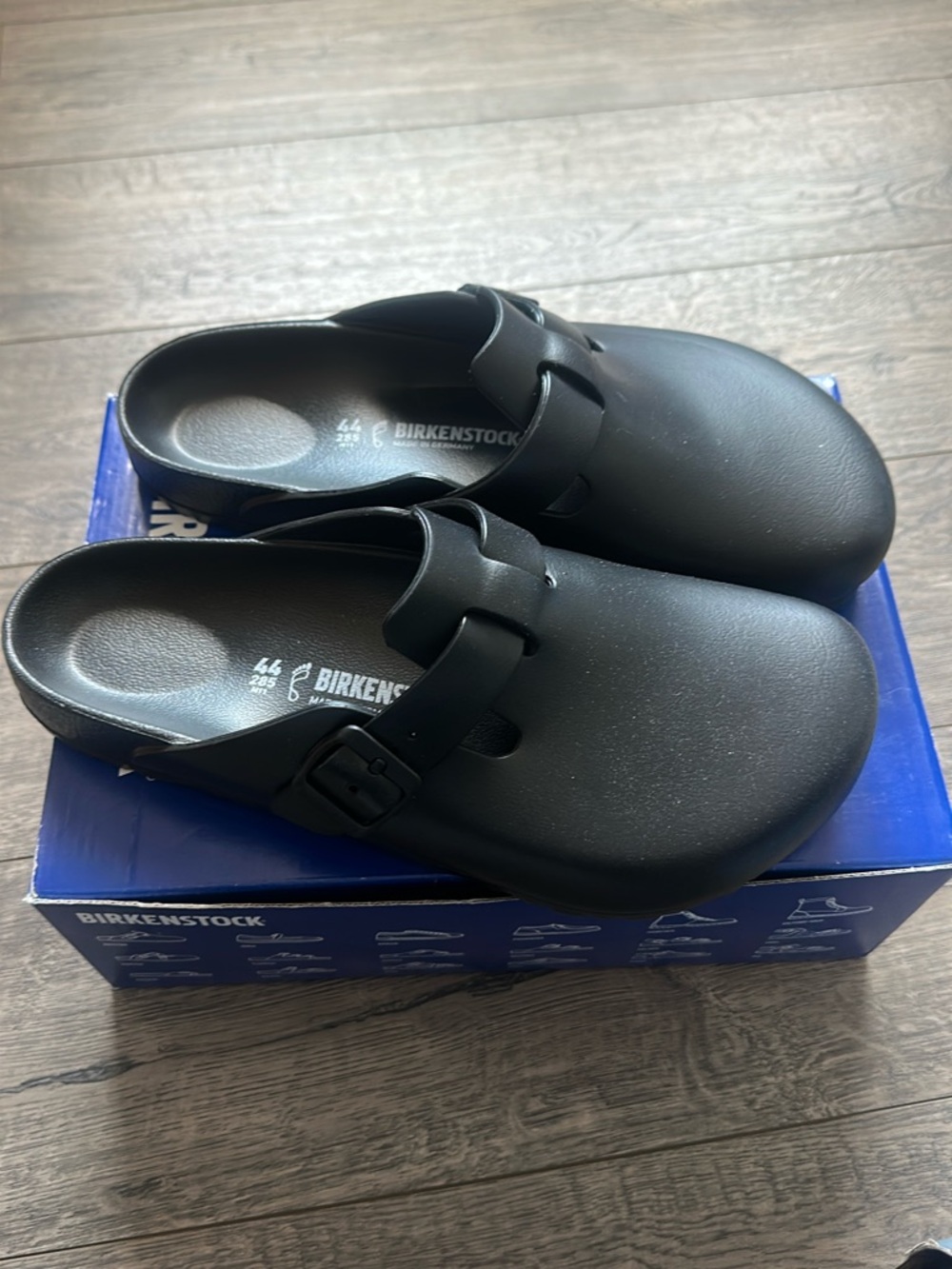 Birkenstock Mens Boston EVA Clogs - Black
